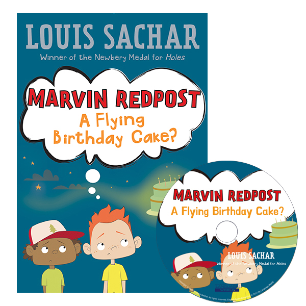 Marvin Redpost #6 A Flying Birthday Cake? (Book+CD)