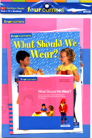 Four Corners Emergent 38What Should We Wear? (Book+CD+Workbook)