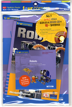 Four Corners Middle Primary A 76 Robots (Book+CD+Workbook)