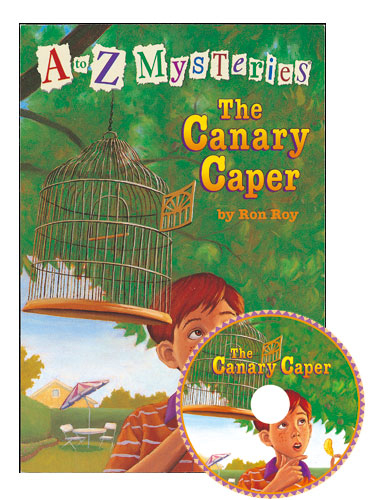 A to Z Mysteries #C The Canary Caper (Book+Audio CD)
