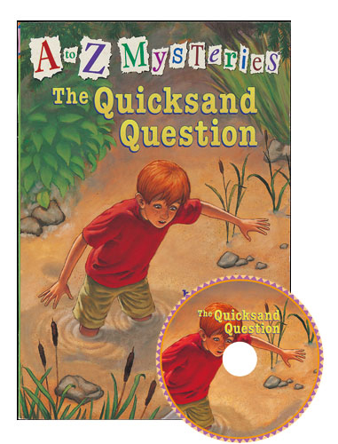 A to Z Mysteries #Q The Quicksand Question (Book+Audio CD)