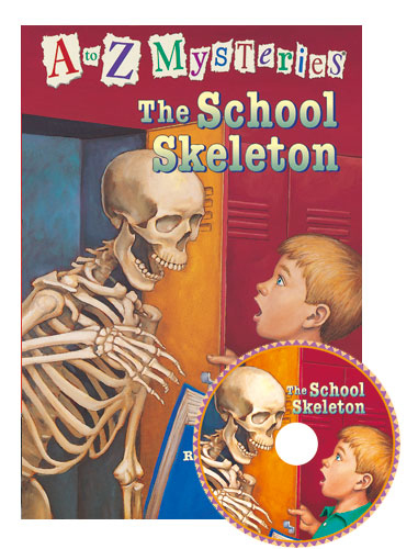 A to Z Mysteries #S The School Skeleton (Book+Audio CD)