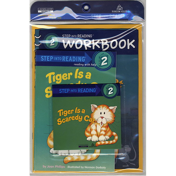 Step into Reading(Step2): Tiger Is a Scaredy Cat (Book+CD+Workbook)