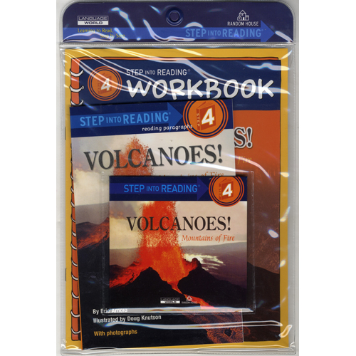 Step into Reading 4 Volcanoes! Mountains of Fire (Book+CD+Workbook)