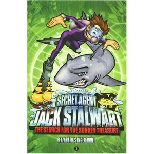 Secret Agent Jack Stalwart #2 The Search for the Sunken Treasure Australia (Book+CD)