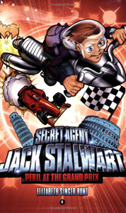 Secret Agent Jack Stalwart #8 Peril at the Grand Prix Italy (Book+CD)