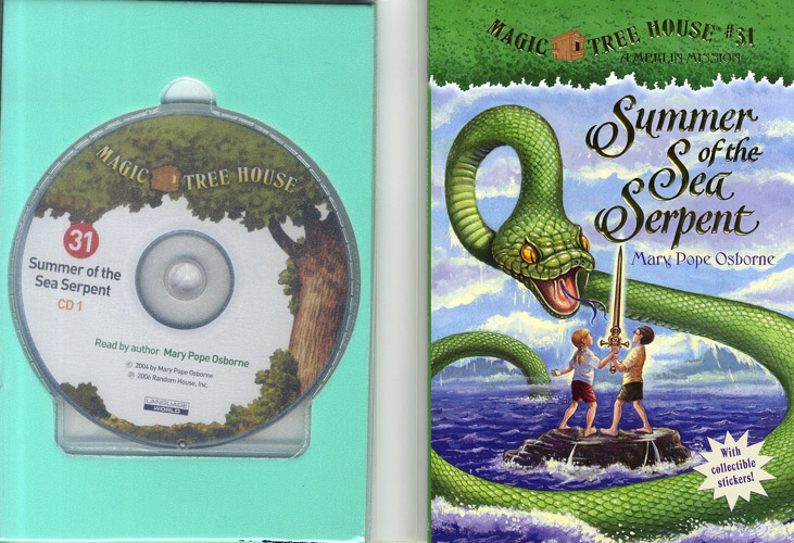 Merlin Mission #3:Summer of the Sea Serpent (PB+CD)