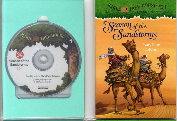 Merlin Mission #6:Season of the Sandstorms (PB+CD)