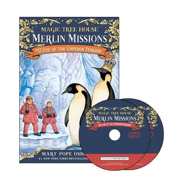 Merlin Mission #12:Eve of the Emperor Penguin (PB+CD)