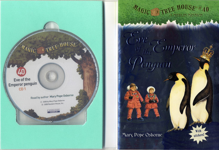 Merlin Mission #12:Eve of the Emperor Penguin (PB+CD)
