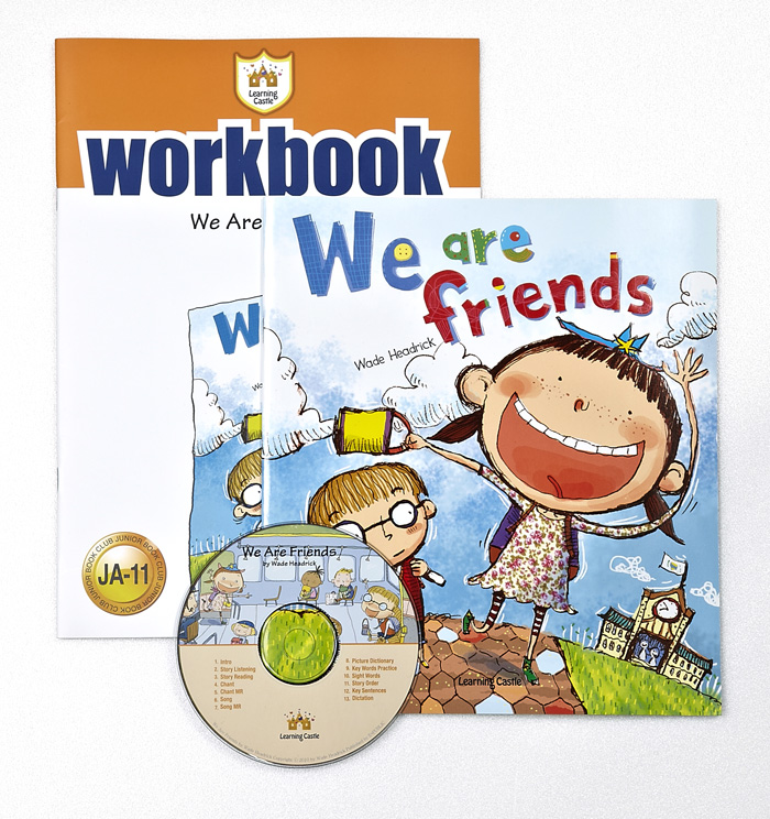 러닝캐슬 주니어 A-11-We are Friends (Student's Book +Workbook +CD)