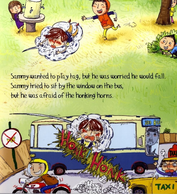 러닝캐슬 주니어 C-10-Scared-Y-Cat Sammy (Student's Book +Workbook +CD)