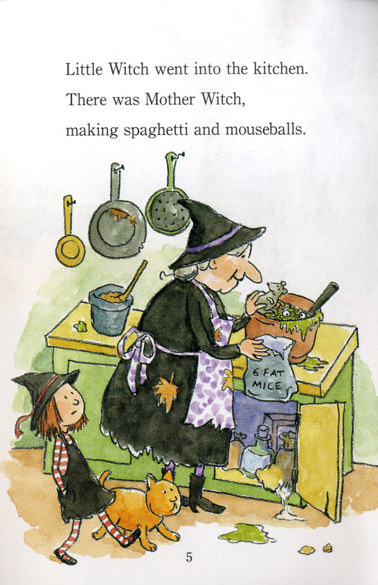 러닝캐슬 시니어 A-02-Little Witch goes to school (Student's Book +Workbook)