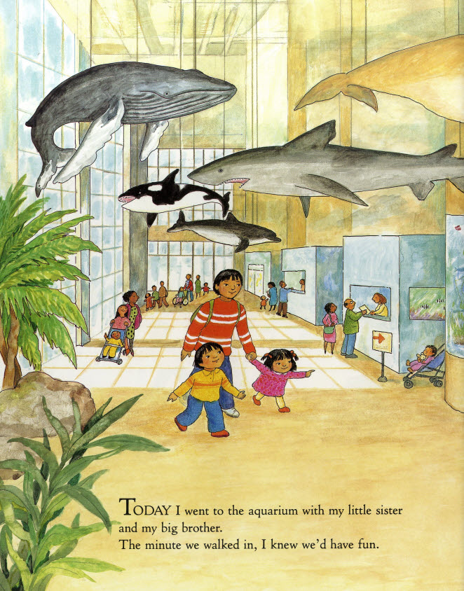 러닝캐슬 시니어 A-23-My Visit to the Aquarium (Student's Book +Workbook +CD)