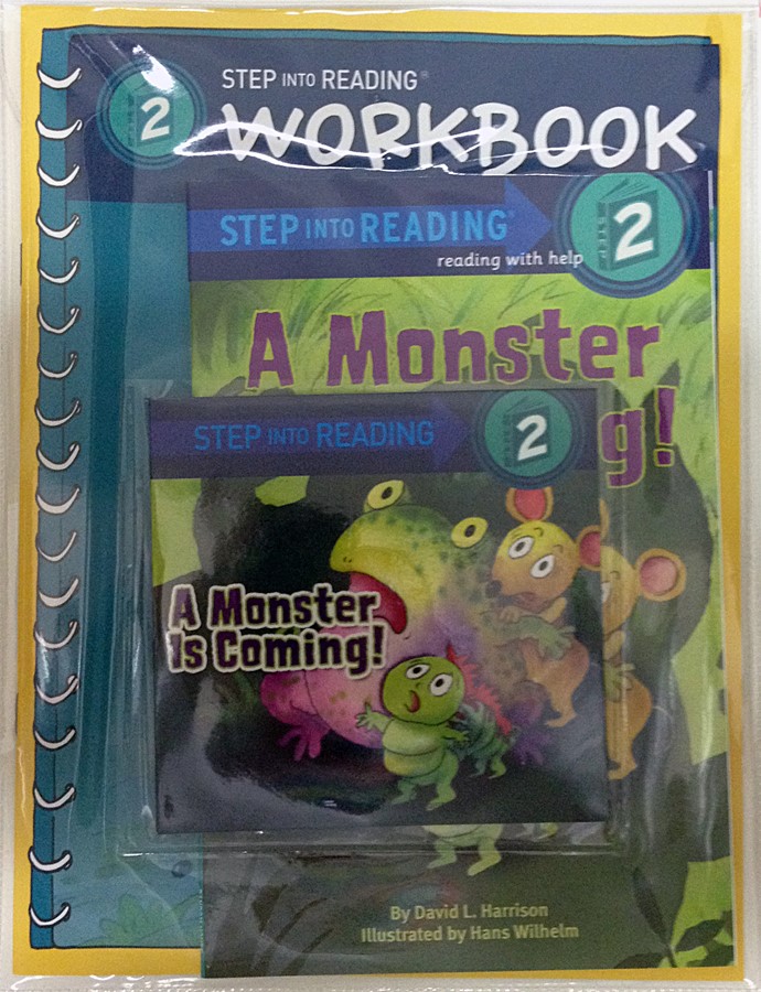Step into Reading(Step2): A Monster Is Coming! (Book+CD+Workbook)