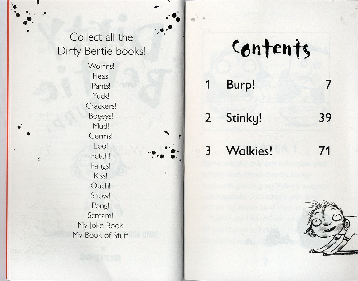 Dirty Bertie: Burp