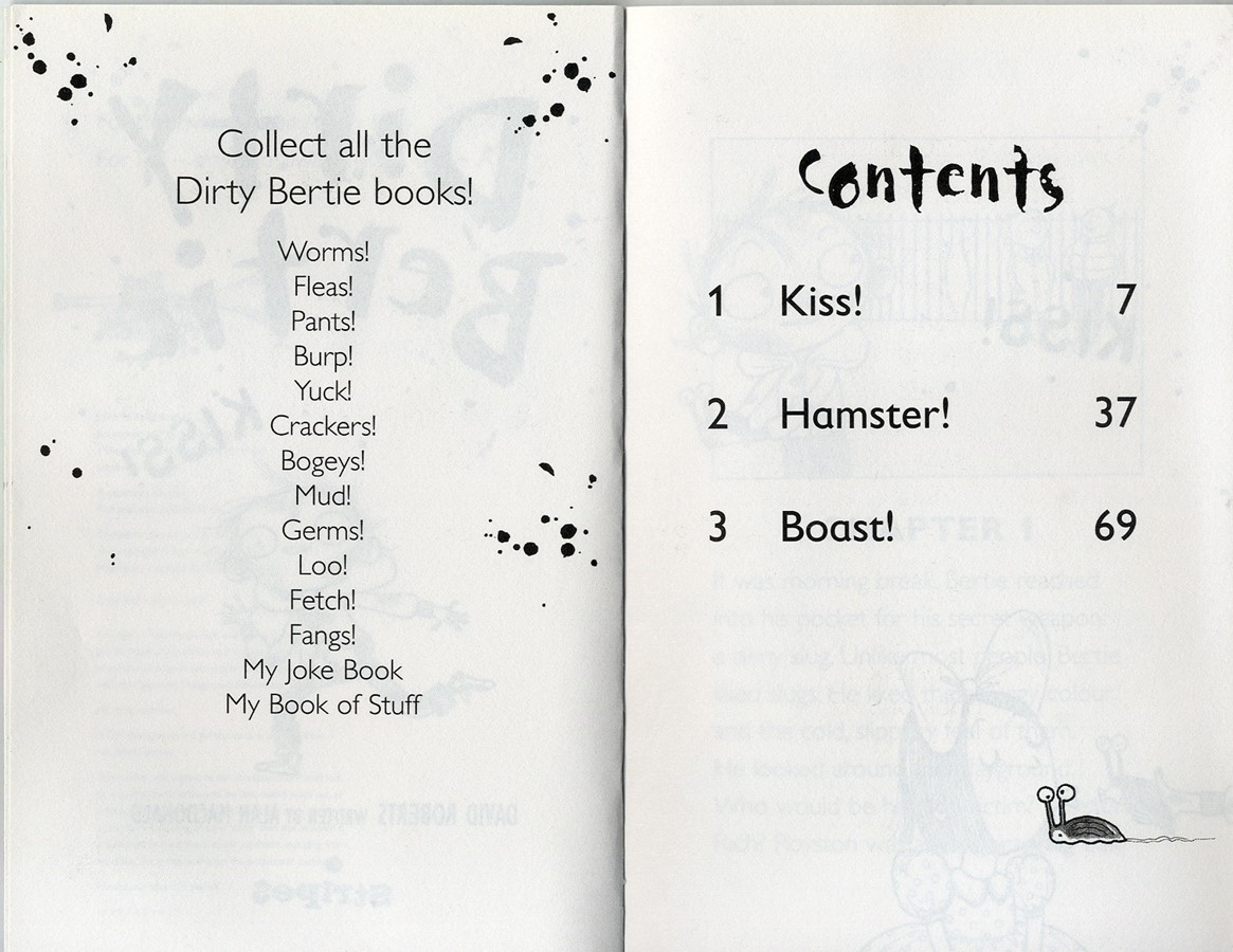 Dirty Bertie: Kiss!