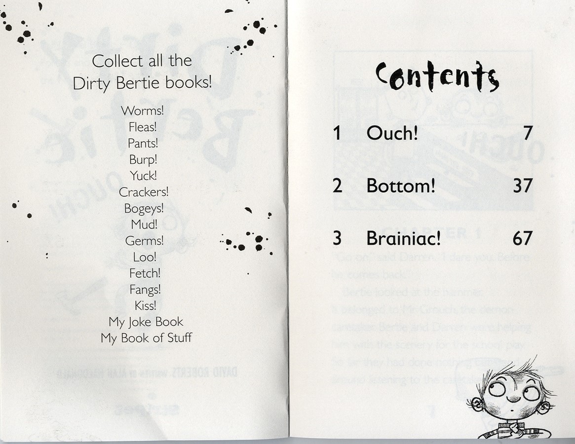 Dirty Bertie: Ouch!