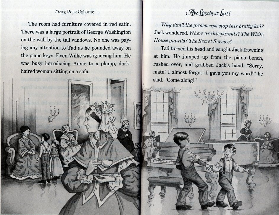 Merlin Mission #19:Abe Lincoln at Last! (PB)