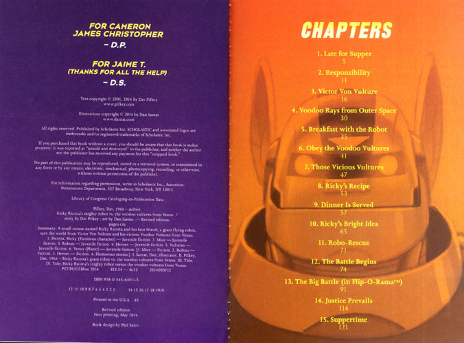 Ricky Ricotta's Mighty Robot vs. The Voodoo Vultures From Venus (Book 3) - New