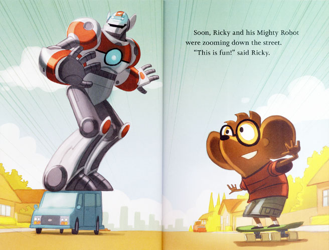 Ricky Ricotta's Mighty Robot vs. The Mecha-monkeys From Mars (Book 4) - New