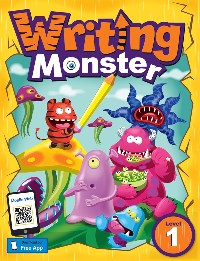 Writing Monster 1 SB (with portfolio book)