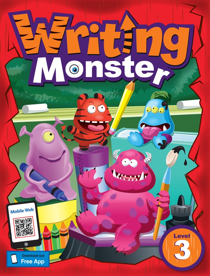 Writing Monster 3 SB (with portfolio book)