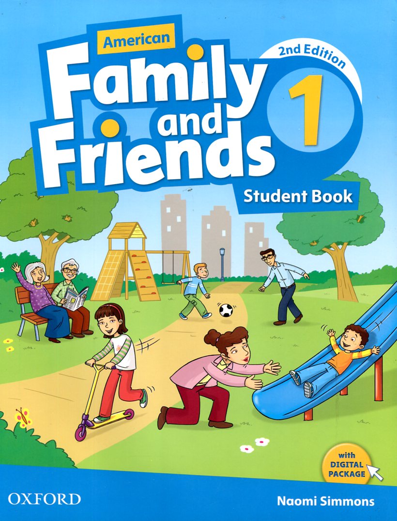 American Family and Friends 1 Student Book with Digital Package [2nd Edition]