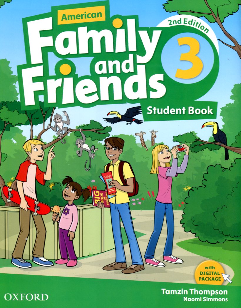 American Family and Friends 3 Student Book with Digital Package [2nd Edition]