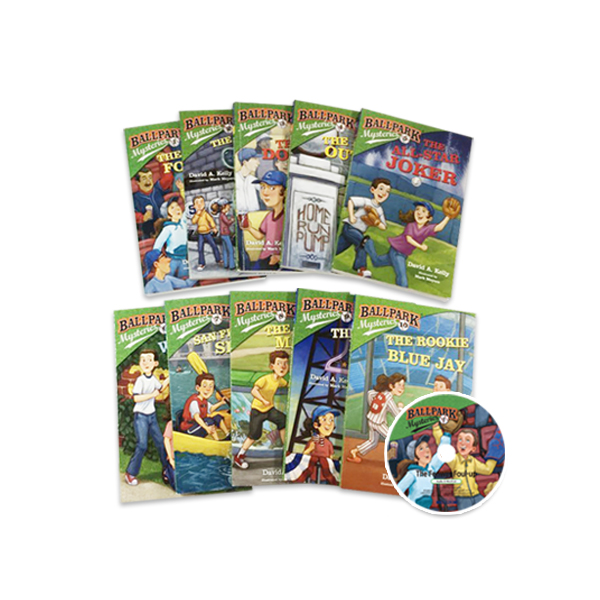 Ballpark Mysteries #1~10 (Book+MP3 CD) Set