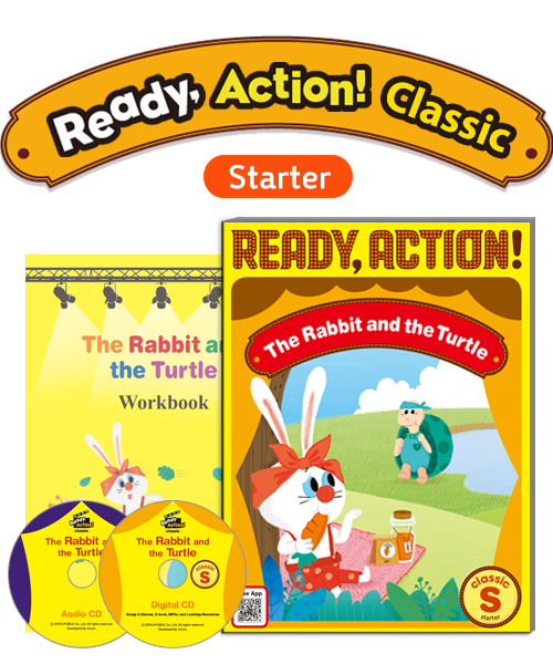 Ready Action Classic Starter The Rabbit and the Turtle Pack (SB with Audio CD, Digital CD, Workbook)