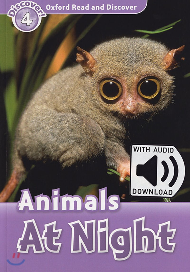 Read and Discover 4: Animals at Night (with MP3)