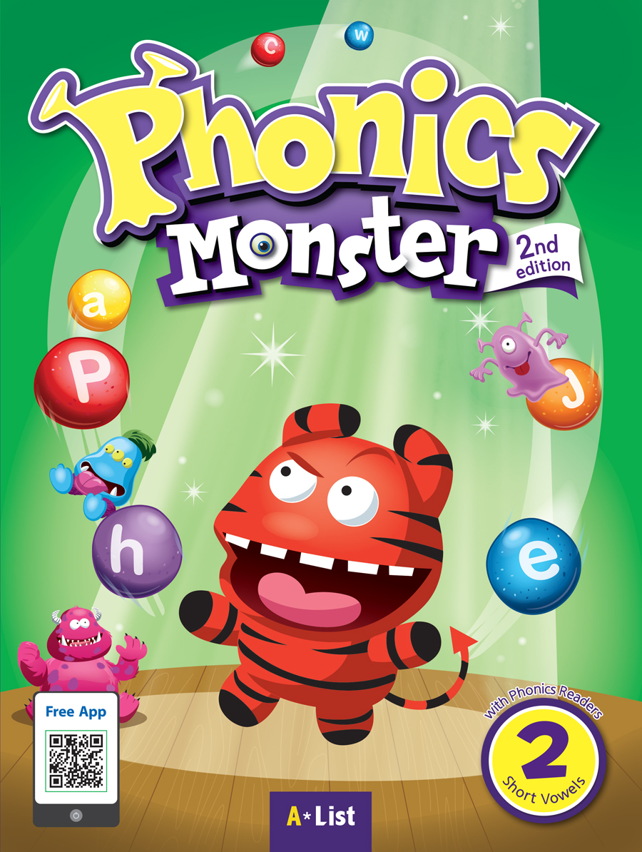 Phonics Monster 2E 2 SB with Readers & App
