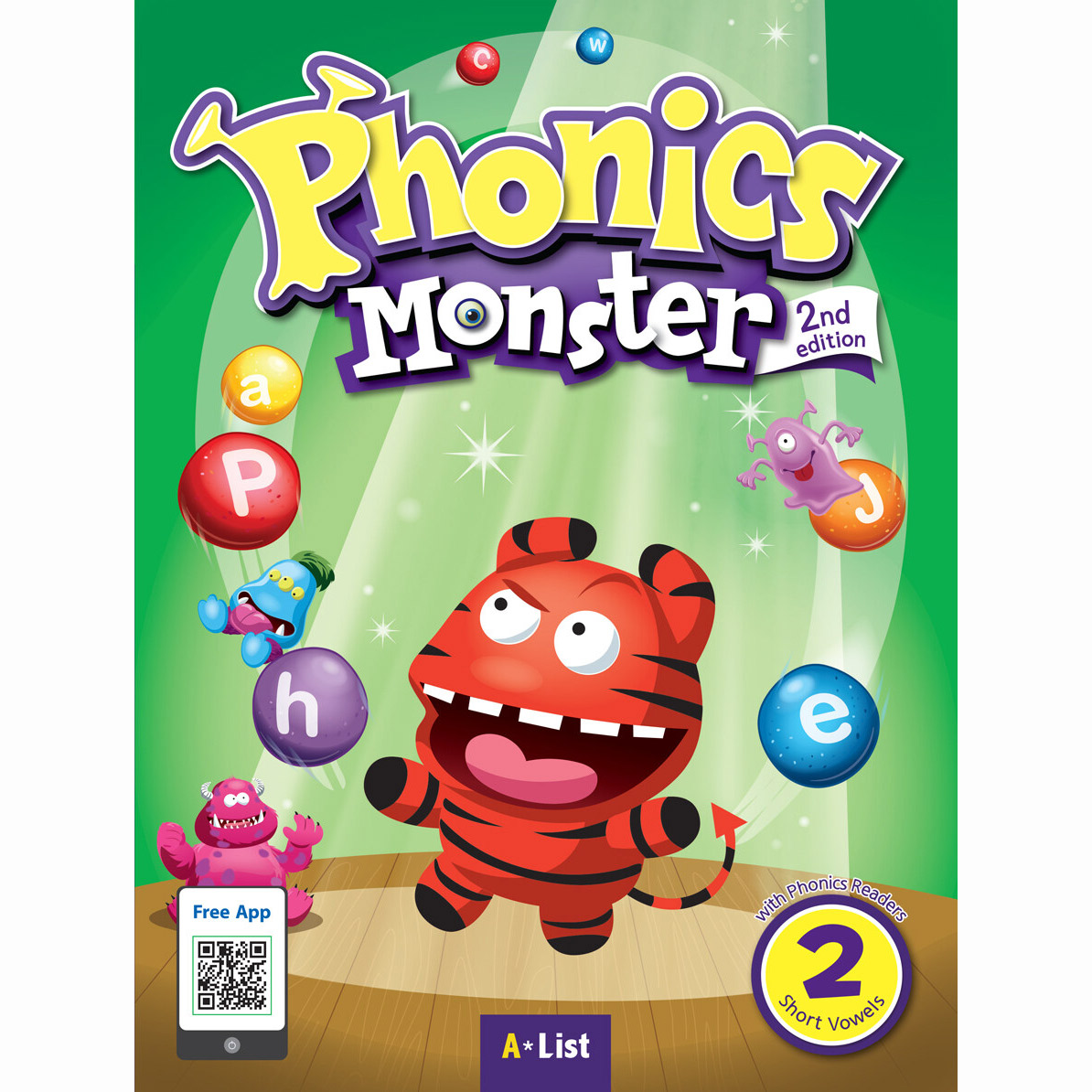 Phonics Monster 2E 2 SB with Readers & App