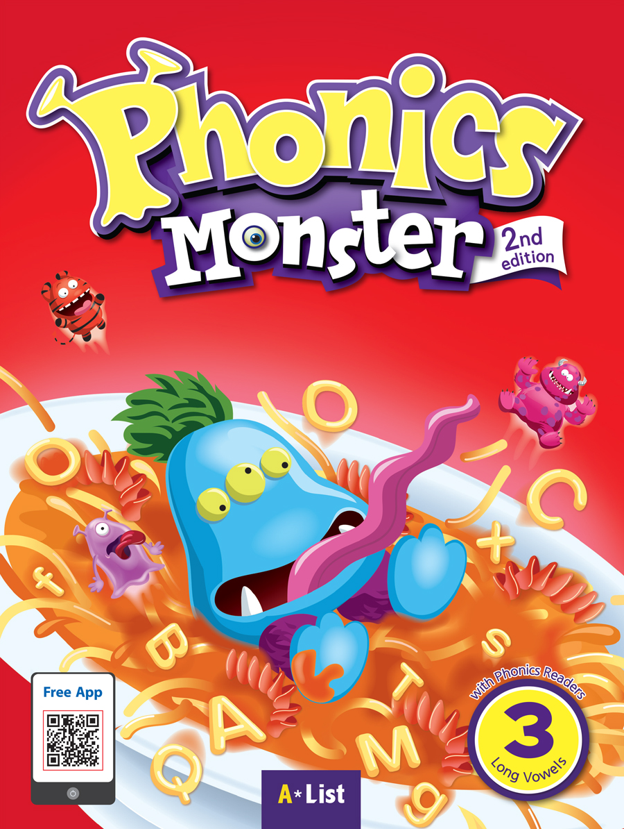 Phonics Monster 3 Student's Book with Readers & App[2nd Edition]