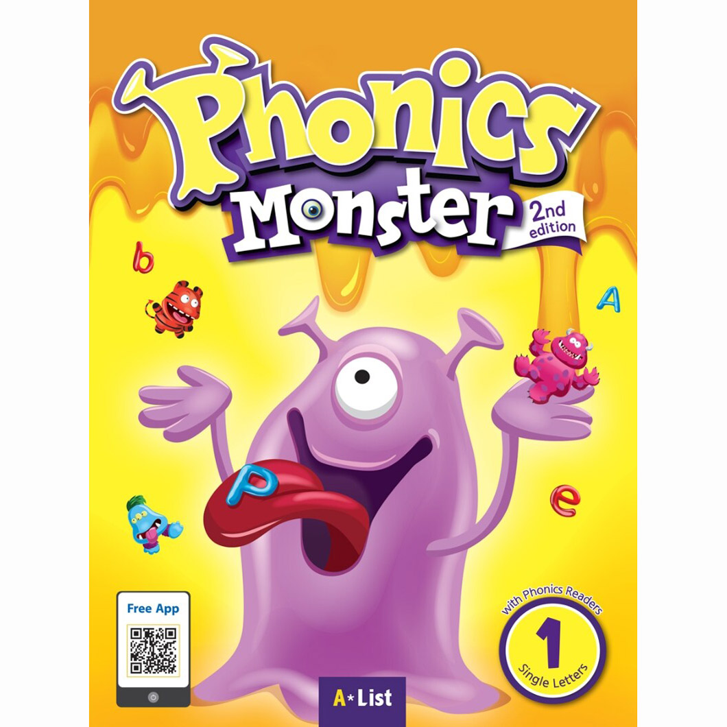 Phonics Monster 2E 1 SB with Readers & App