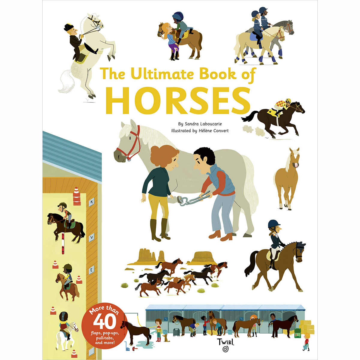 The Ultimate Book of Horses (Flap book) (H)