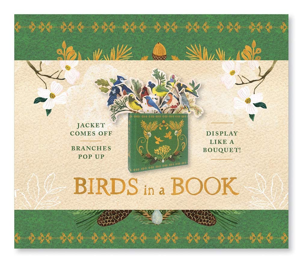 Birds in a Book (Uplifting Editions): Jacket Comes Off. Branches Pop Up. Display Like a Bouquet! (H)  [품절]