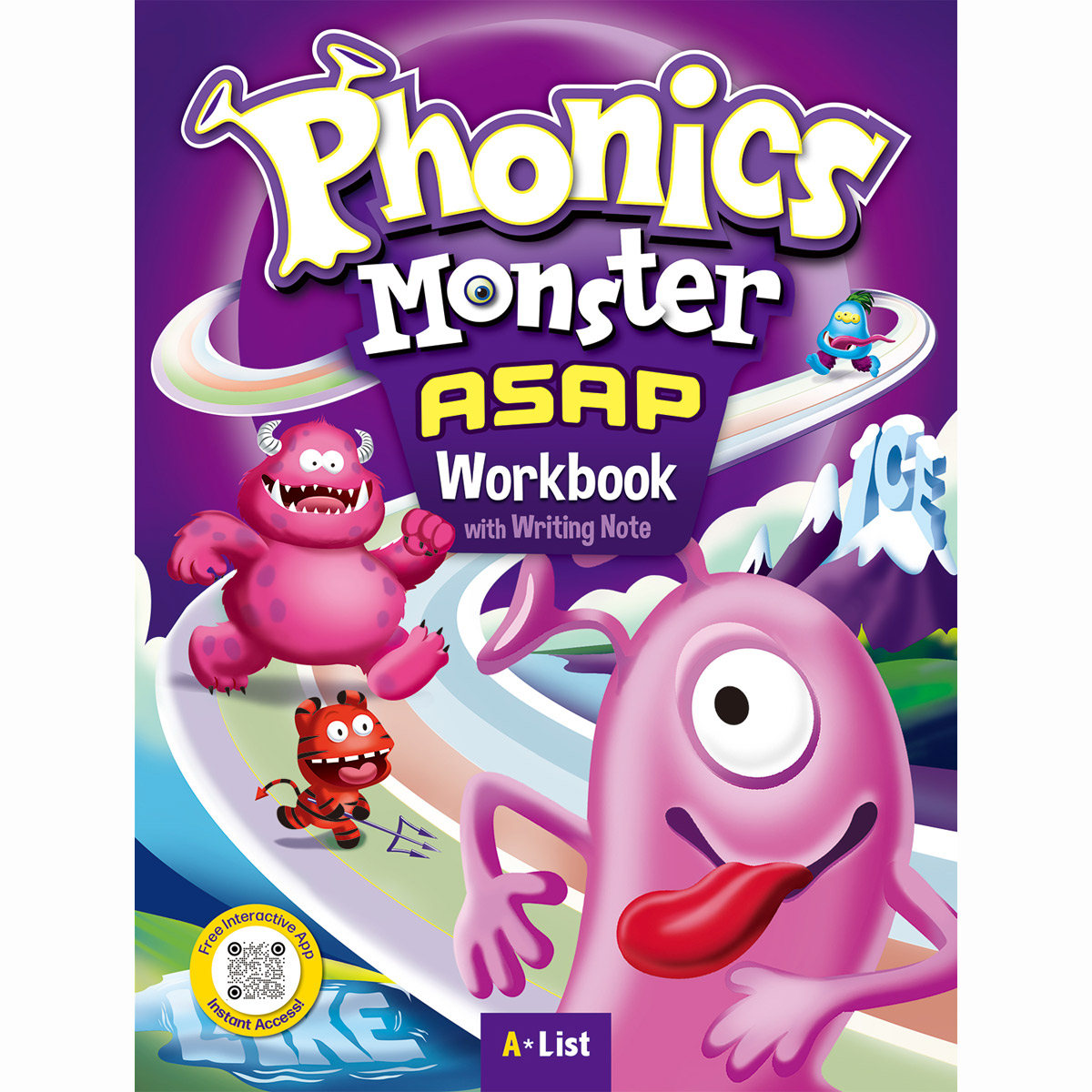 Phonics Monster ASAP Workbook (with Writing Note)