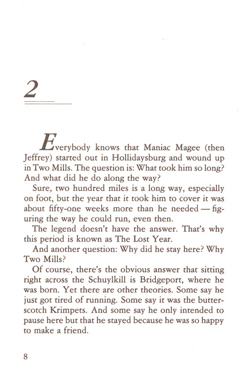 Maniac Magee (리딩레벨 6.0↑) [Newbery 수상작]