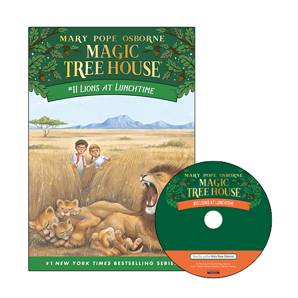 Magic Tree House #11 Lions At Lunchtime (Paperback+Audio CD)