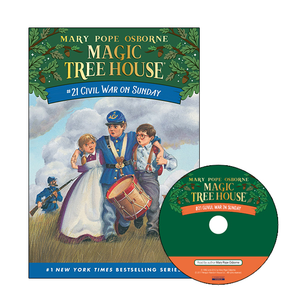Magic Tree House #21 Civil War On Sunday (Paperback+Audio CD)