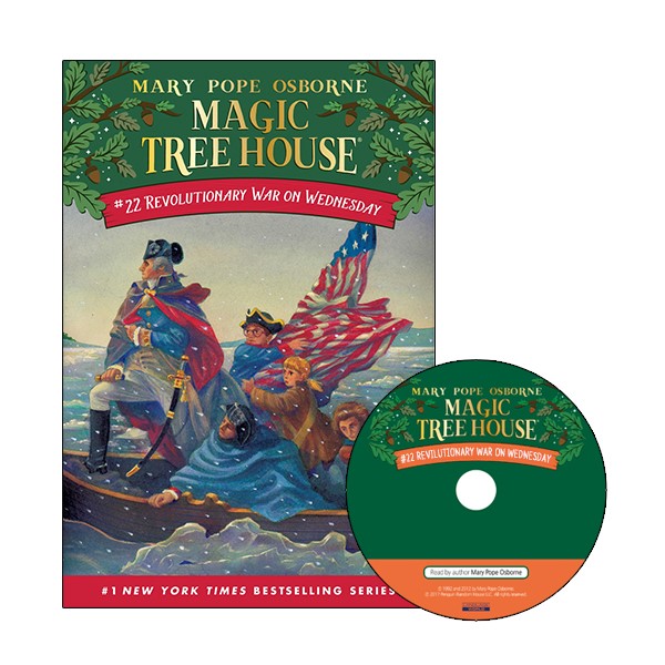 Magic Tree House #22 Revolutionary War On Wednesday (Paperback+Audio CD)