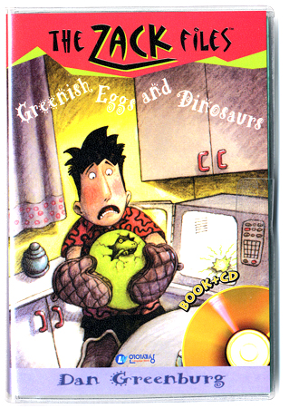 The Zack Files #23 Greenish Eggs And Dinosaurs (Book+Audio CD)