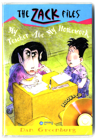 The Zack Files #27 My Teacher Ate My Homework (Book+Audio CD)