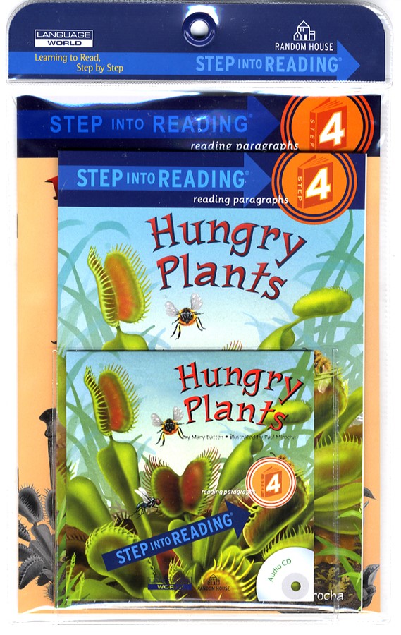 Step into Reading(Step4):  Hungry Plants (Book+CD+Workbook)