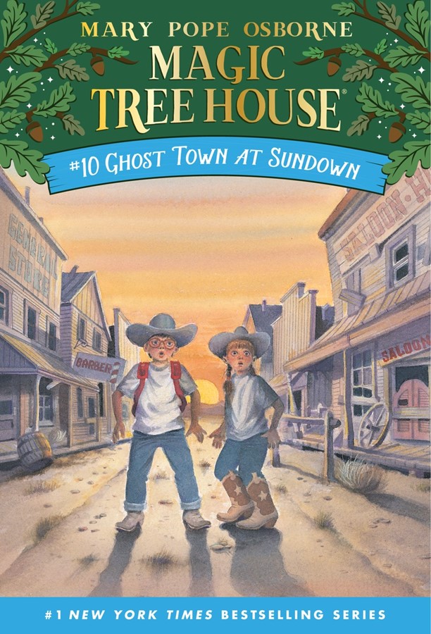 Magic Tree House #10 Ghost Town At Sundown (Paperback)