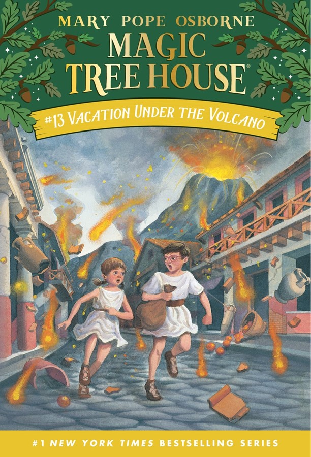 Magic Tree House #13 Vacation Under The Volcano (Paperback)