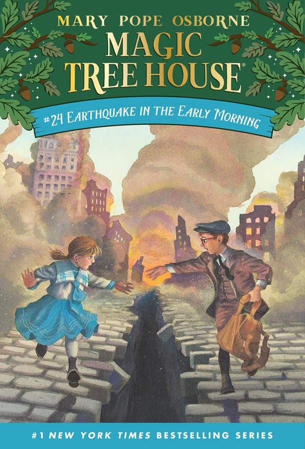 Magic Tree House #24 Earthquake In The Early Morning (Paperback)