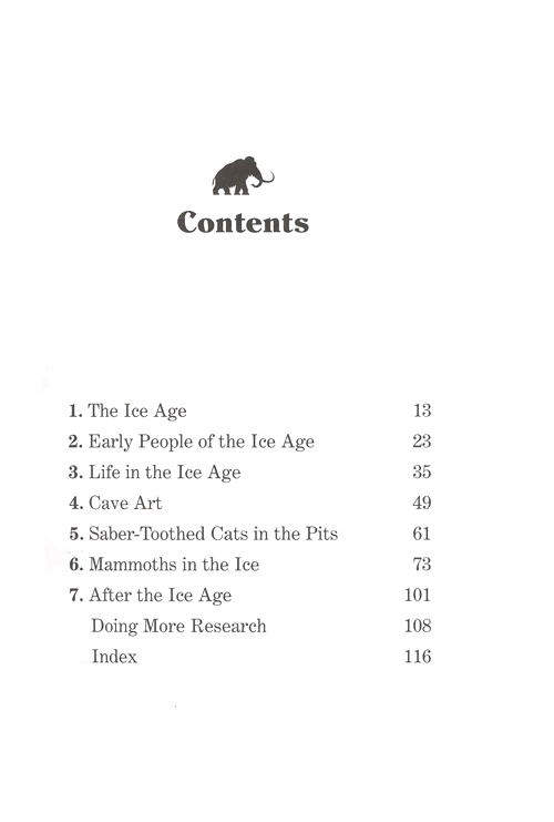 Magic Tree House Fact Tracker #12 Sabertooths And The Ice Age